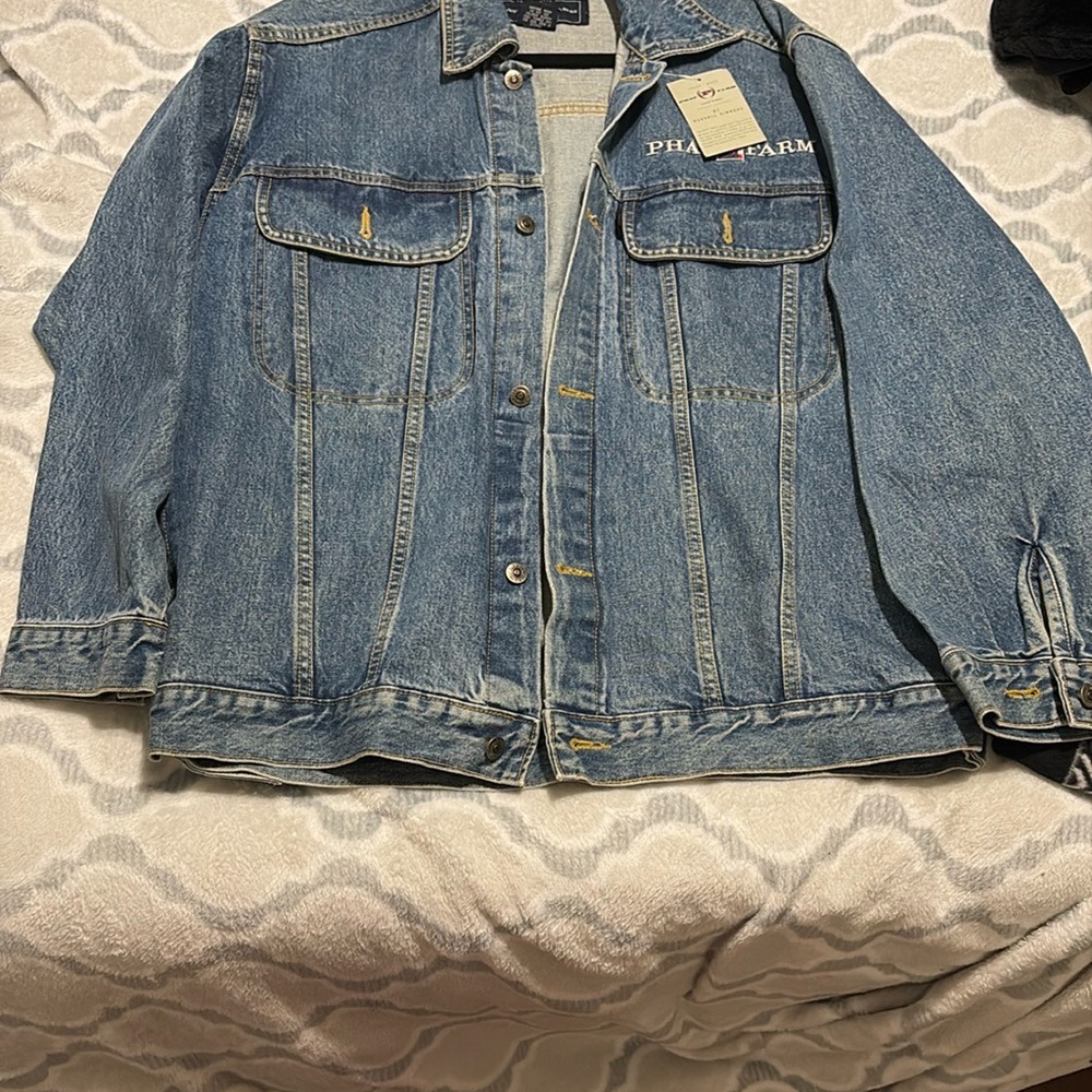 Phat Farm Light Blue Denim Jacket